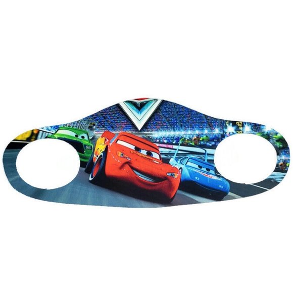 Cars reusable, breathable soft cloth face mask.  *Youth* - Picture 1 of 3